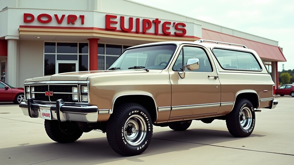 Early SUV design evolution showing the progression from boxy truck-based models to modern streamlined crossovers
